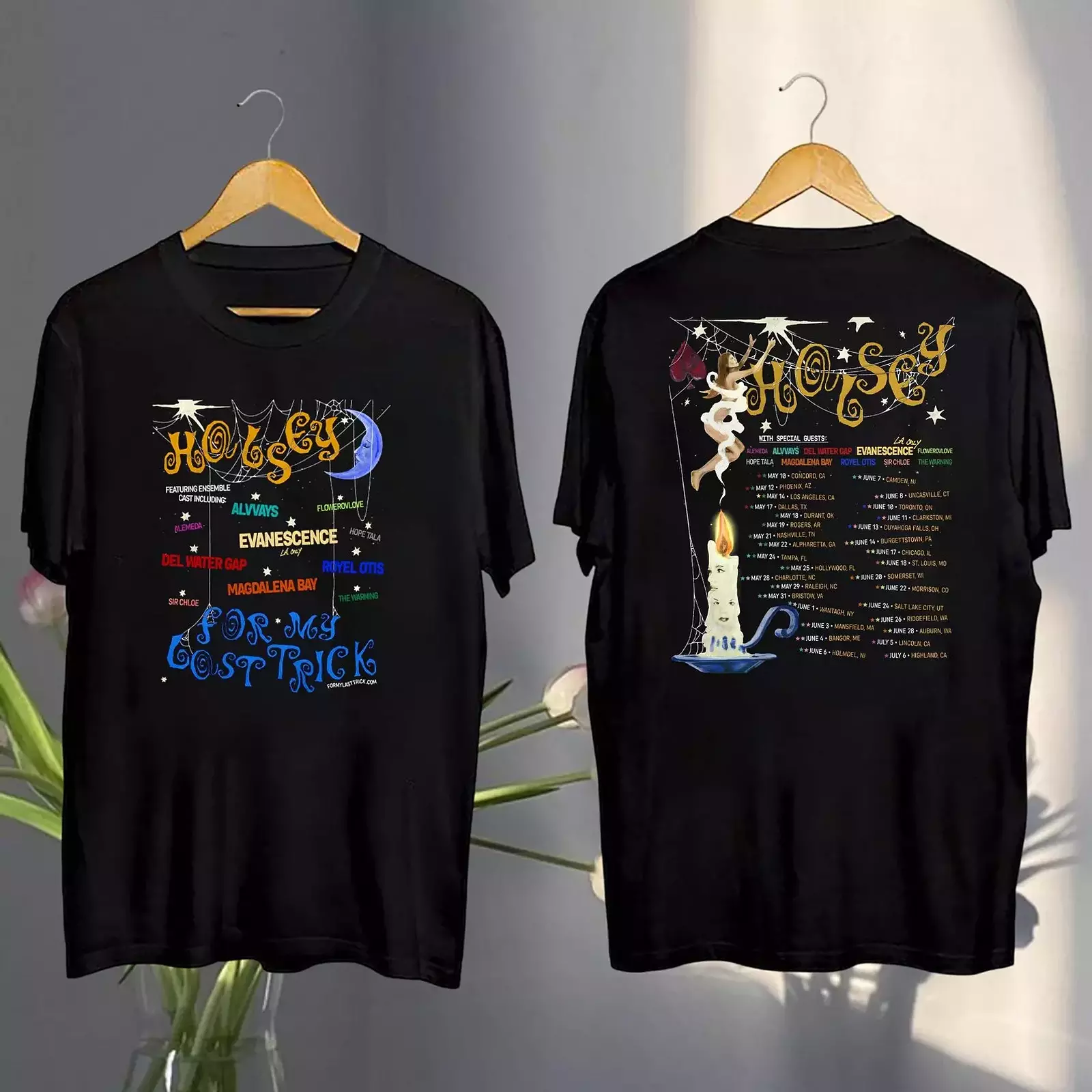 Halsey For My Last Trick The Tour Dates 2025 Shirt, Halsey 2025 Concert Unisex