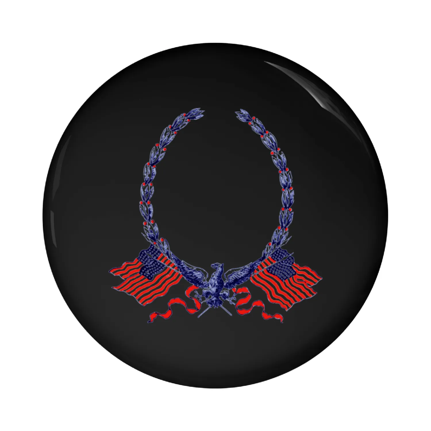 4th July Pin Buttons