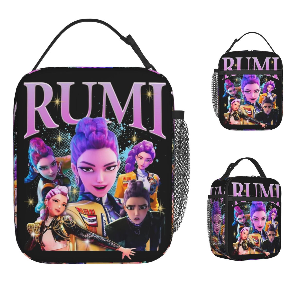 Rumi K-pop Demon Hunters Lunch Bag for Kids