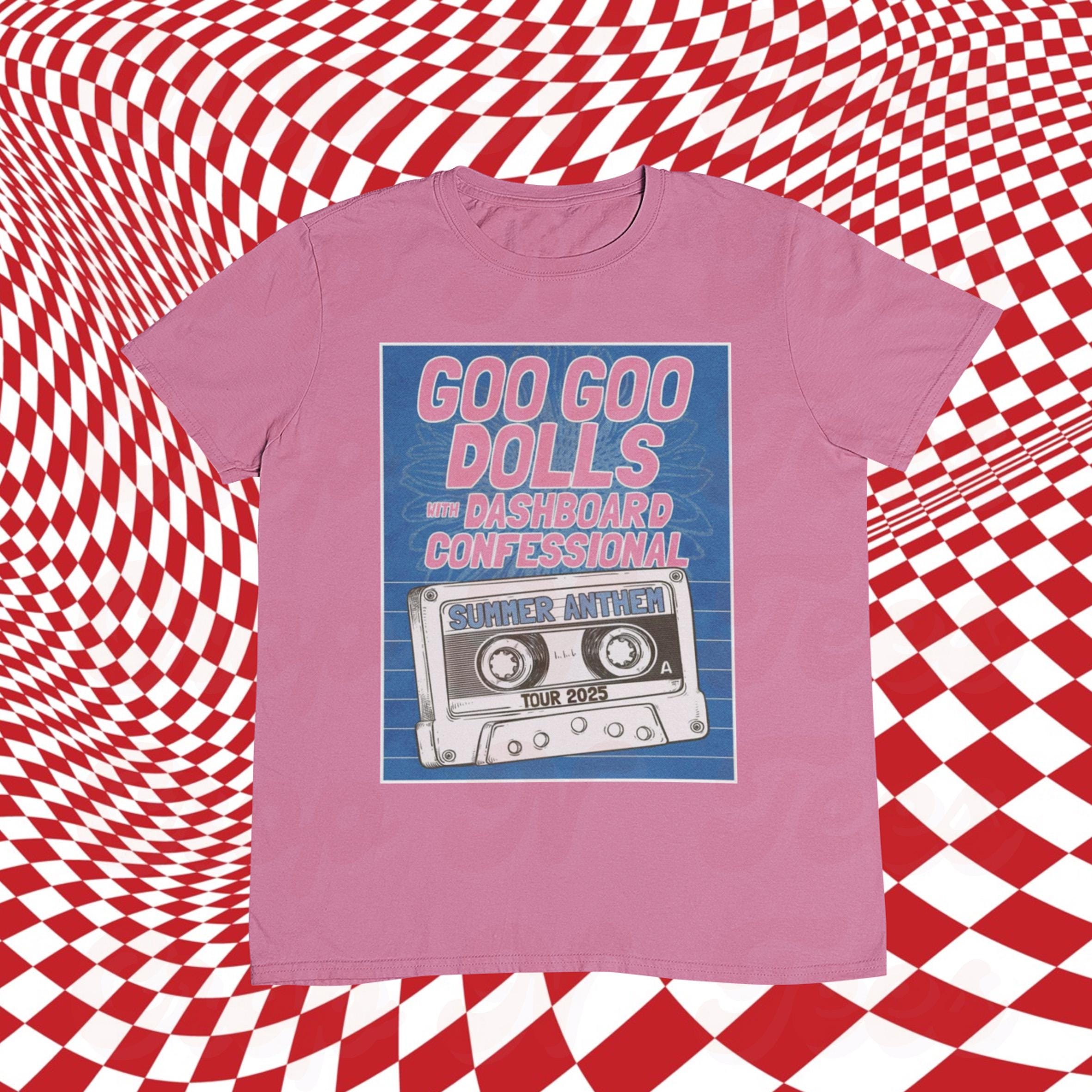 Goo Goo Doll 2025 Music Tour Shirt, Unisex T Shirt, Y2K Shirt, Homage Shirt, North American Shirt, Birthday Gift, Animal Shirt, Music Shirt