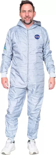 Adult Astrodude NASA Astronaut Hooded Jumpsuit | Adult Jumpsuit | Adult Onesie