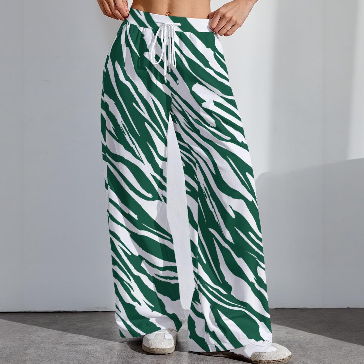 New York Football Stretch Pants, Women's Game Day Leggings, Tailgate Outfit, Cute Football Trousers