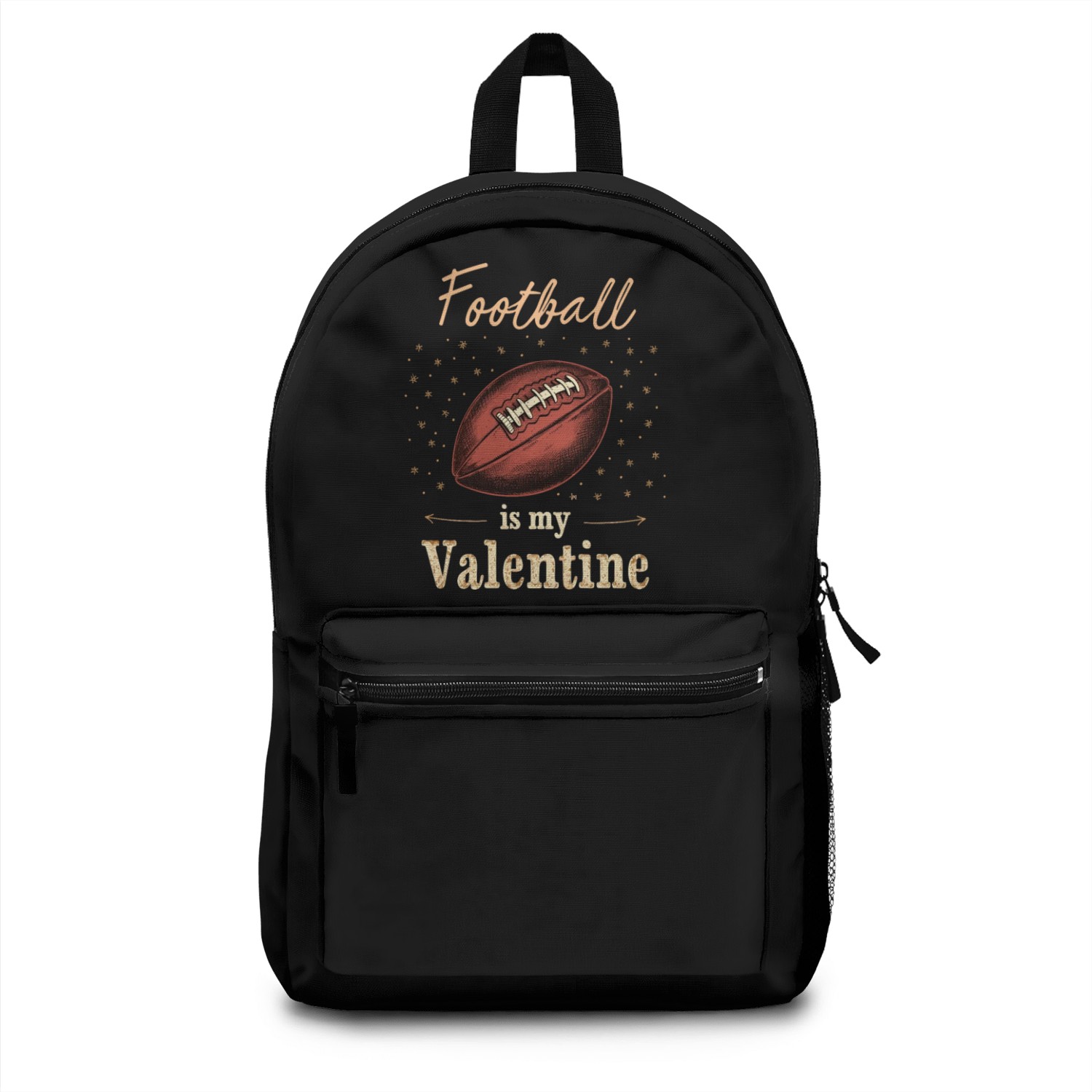 Football Is My Valentine - American Football Backpacks
