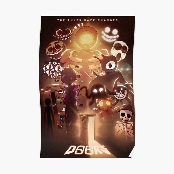 Roblox Door Premium Matte Vertical Poster