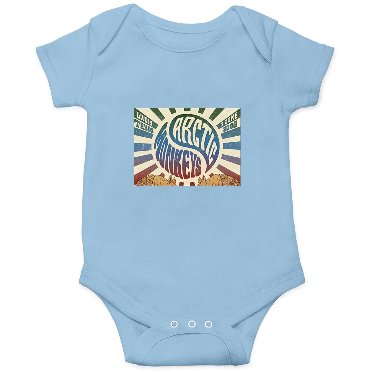 Arctic Live In Texas Monkeys Show Retrot-baby Bodysuit
