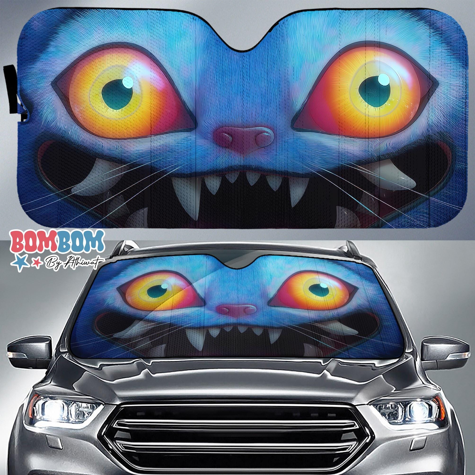 Derpy the Tiger Car Sun Shade, Kpop Demon Hunters Tiger, Derpy the Tiger Kpop, Hunters Tiger Fan, Kpop Movie Fan Gift, Huntrix, Saja Boys
