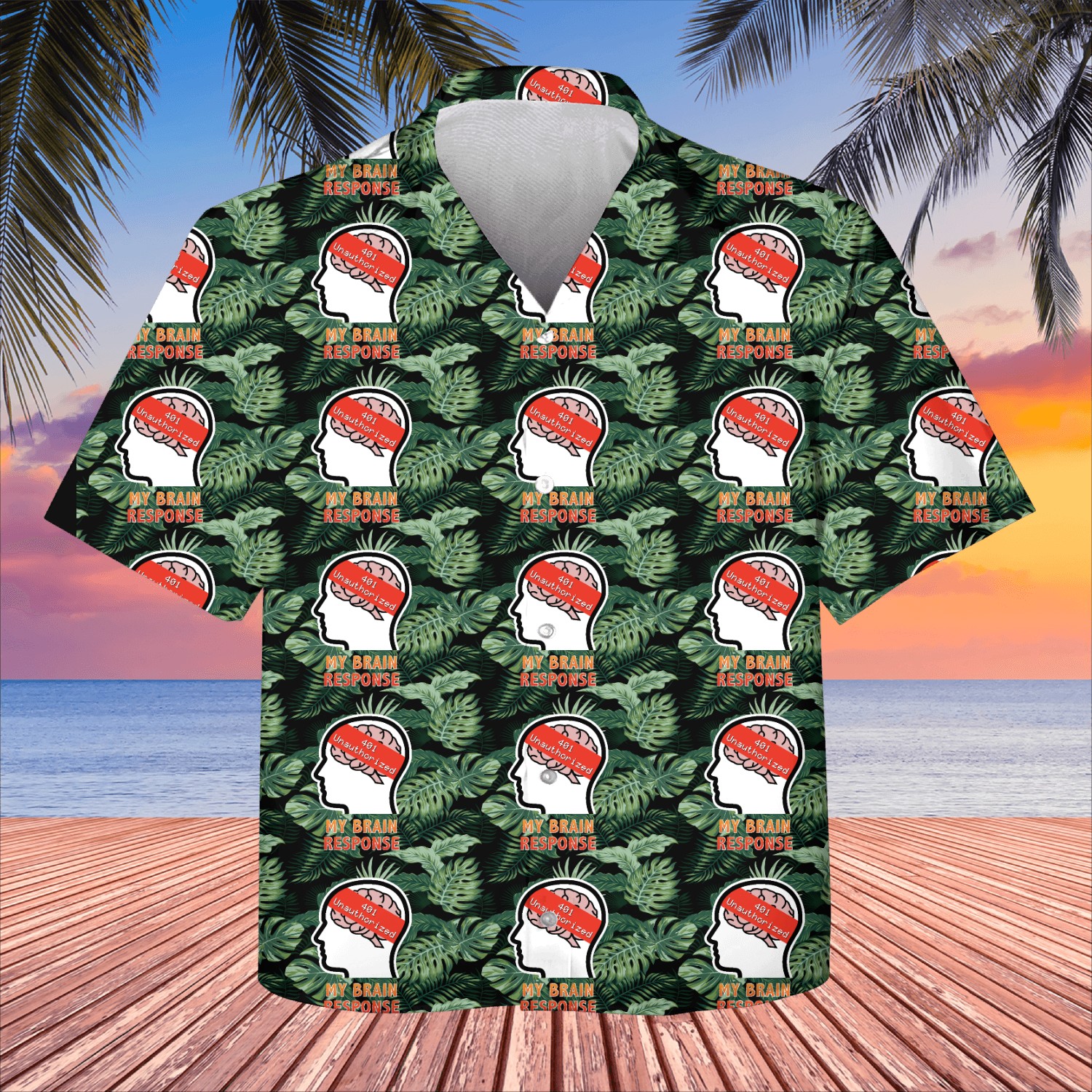 My Brain Response: 401 Unauthorized Kids Hawaiians