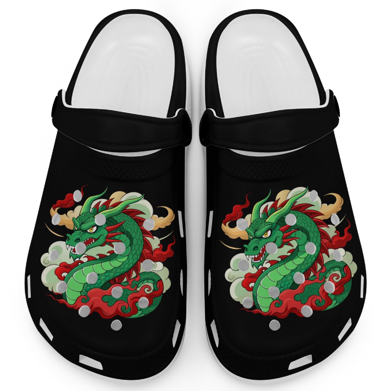Fantasy dragon Clogs