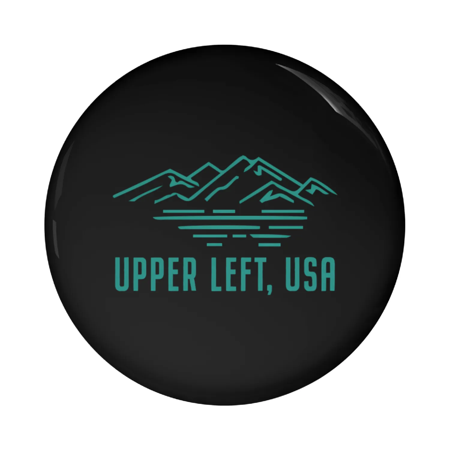 Upper Left Usa- Pin Buttons