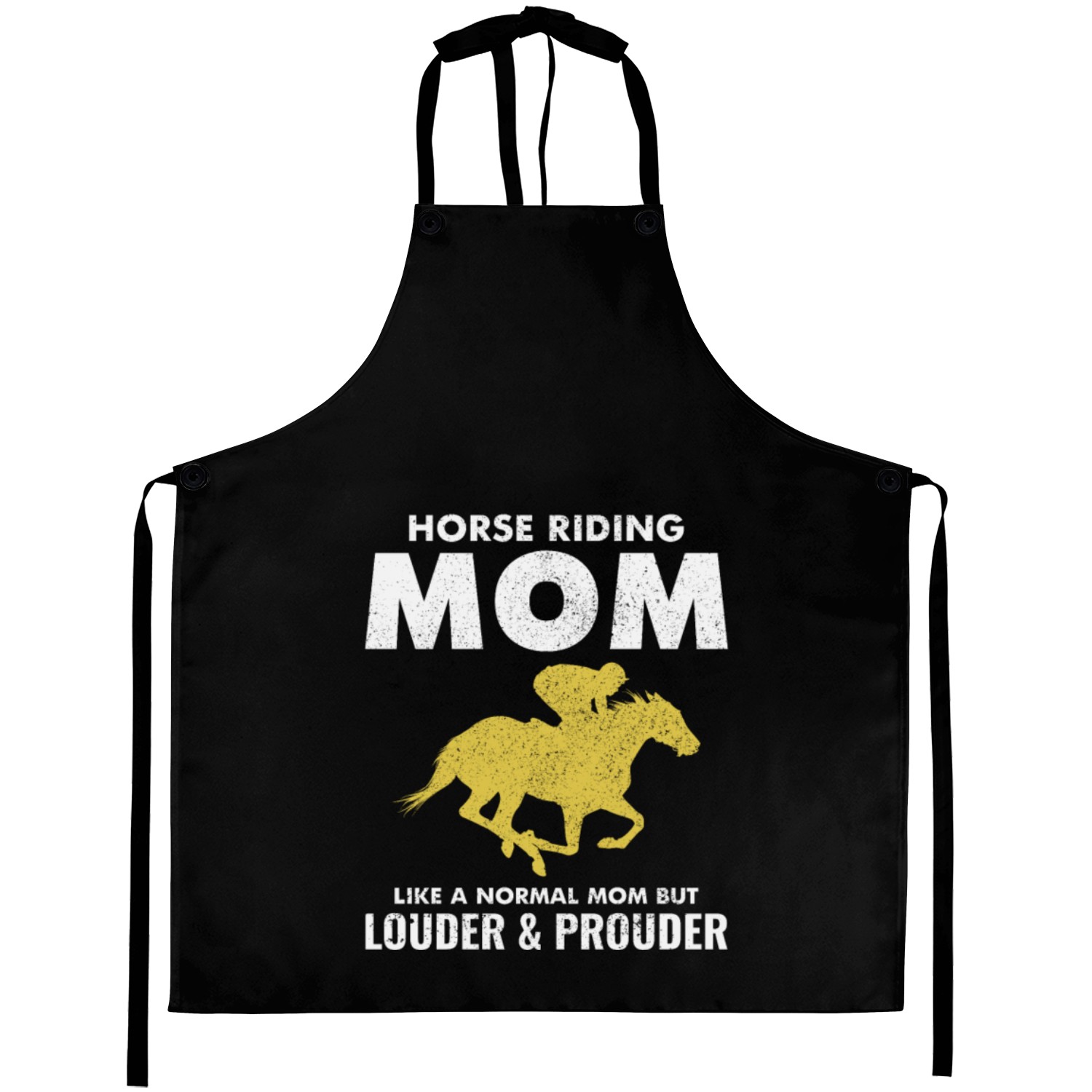 Barrel Racer Racing Horse Riding Mom Mothers day Aprons