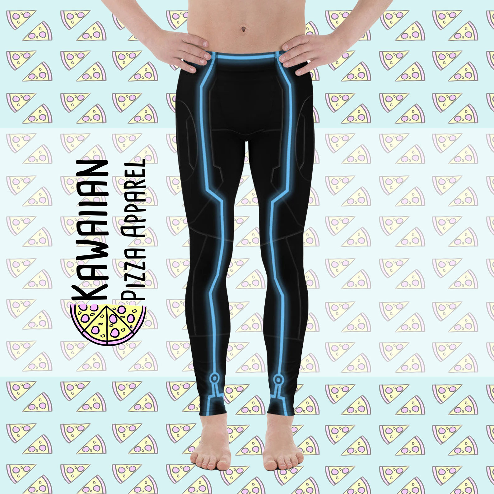 Men's Tron Inspired Leggings
