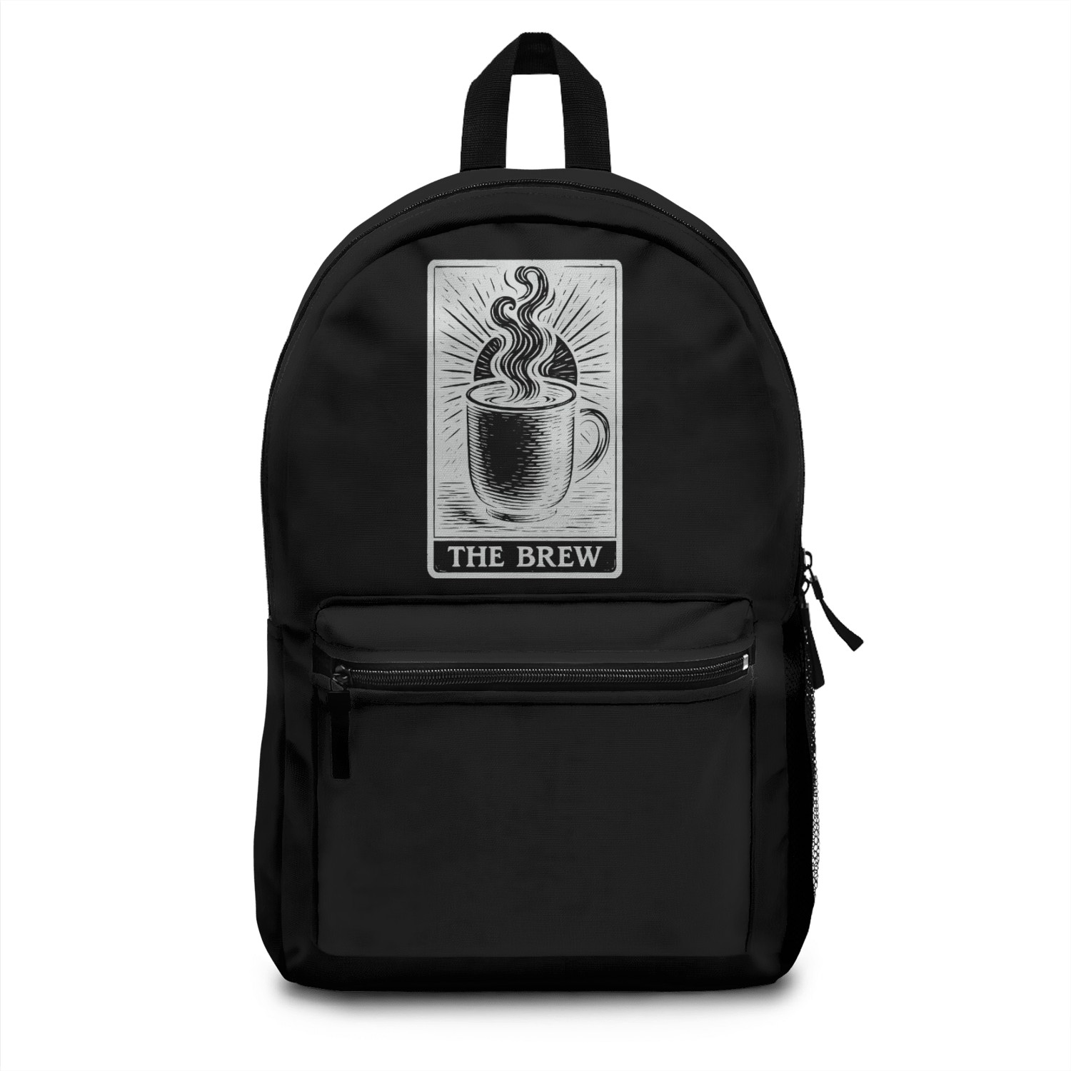 The Brew Tarot Card – Coffee Divination Art Backpacks