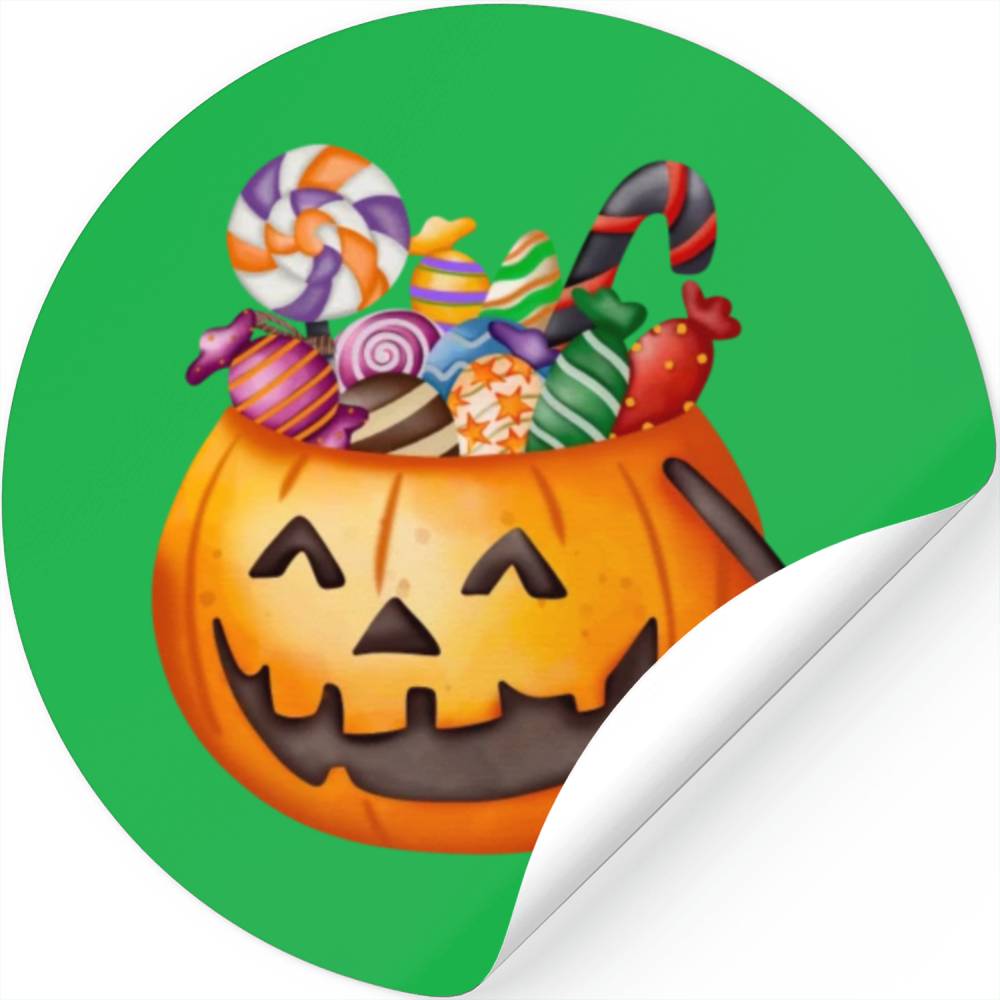 A Spectacular Soiree for a Truly Happy Halloween Stickers