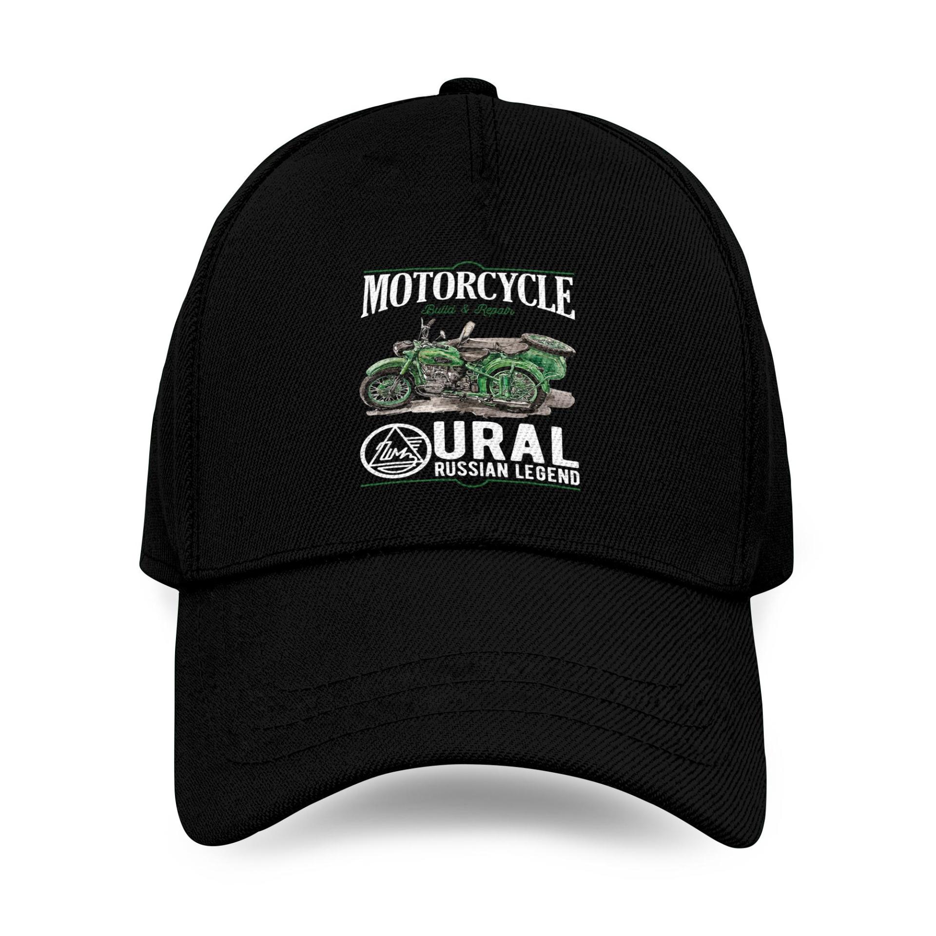 Ural Motorcycle Offroad Motorcyclist Baseball Caps
