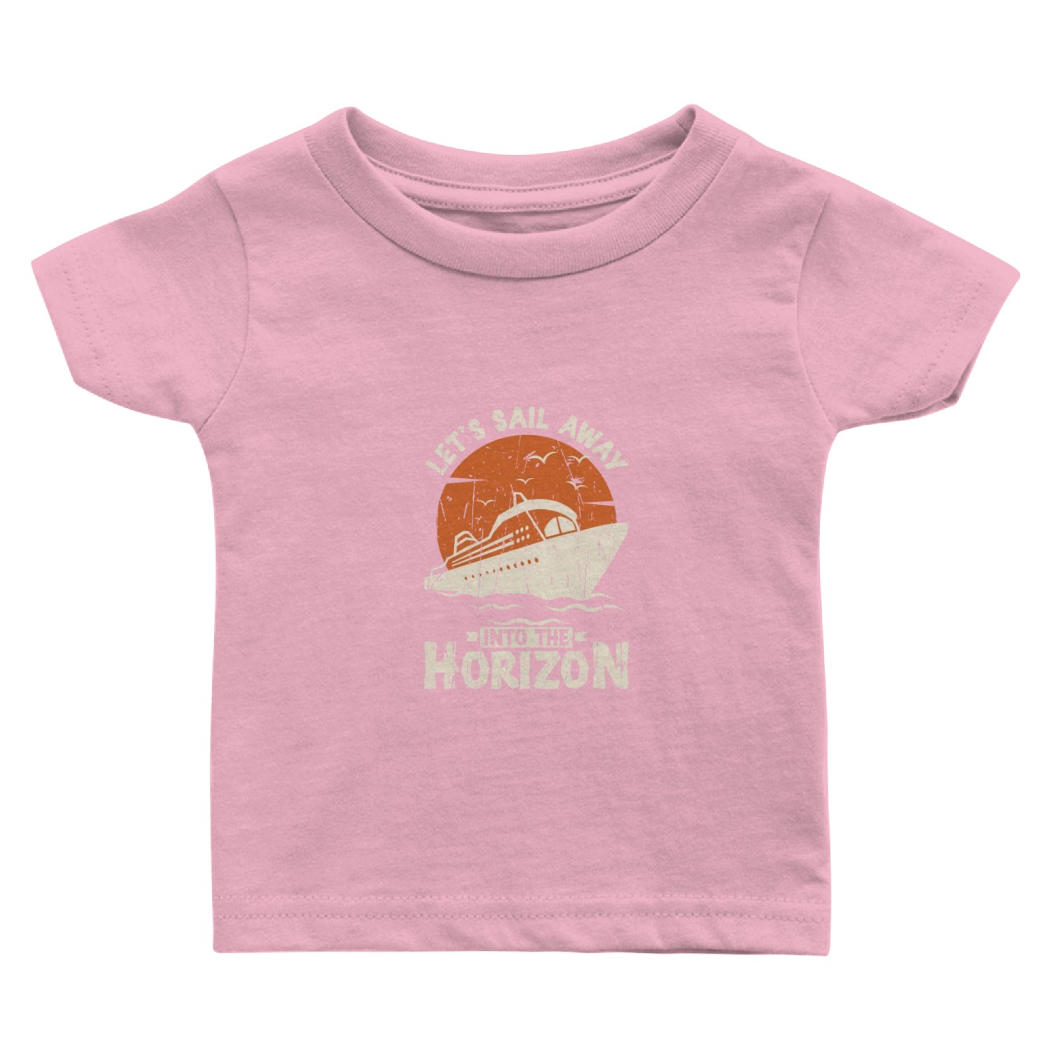 Let's sail away into the horizon - Cruise Baby T Shirts