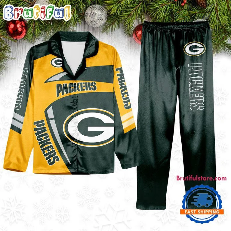 Green Bay Football Team Winter Season Pajamas Set