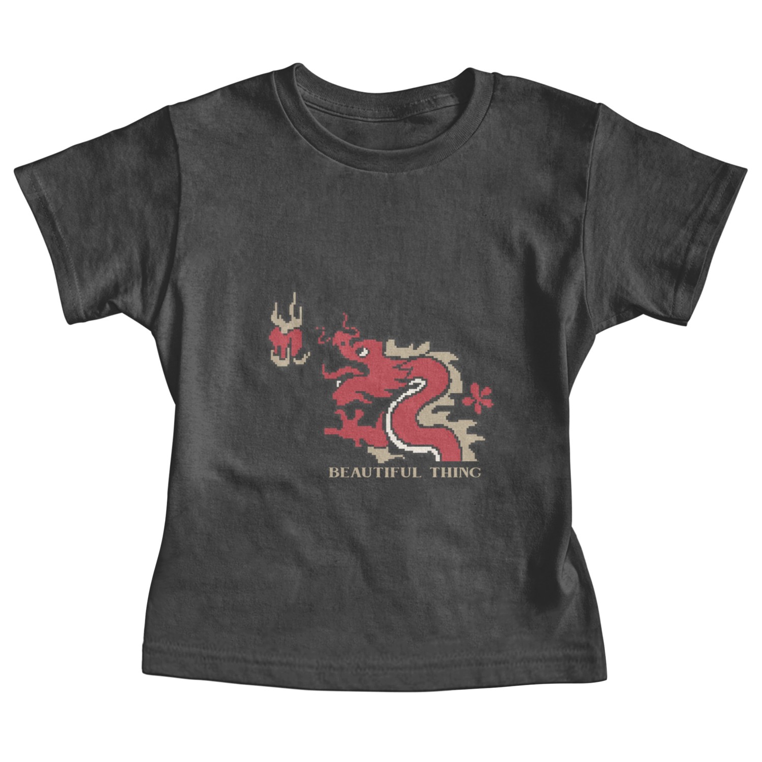 Chinese New Year Dragon Pattern Baby Tees