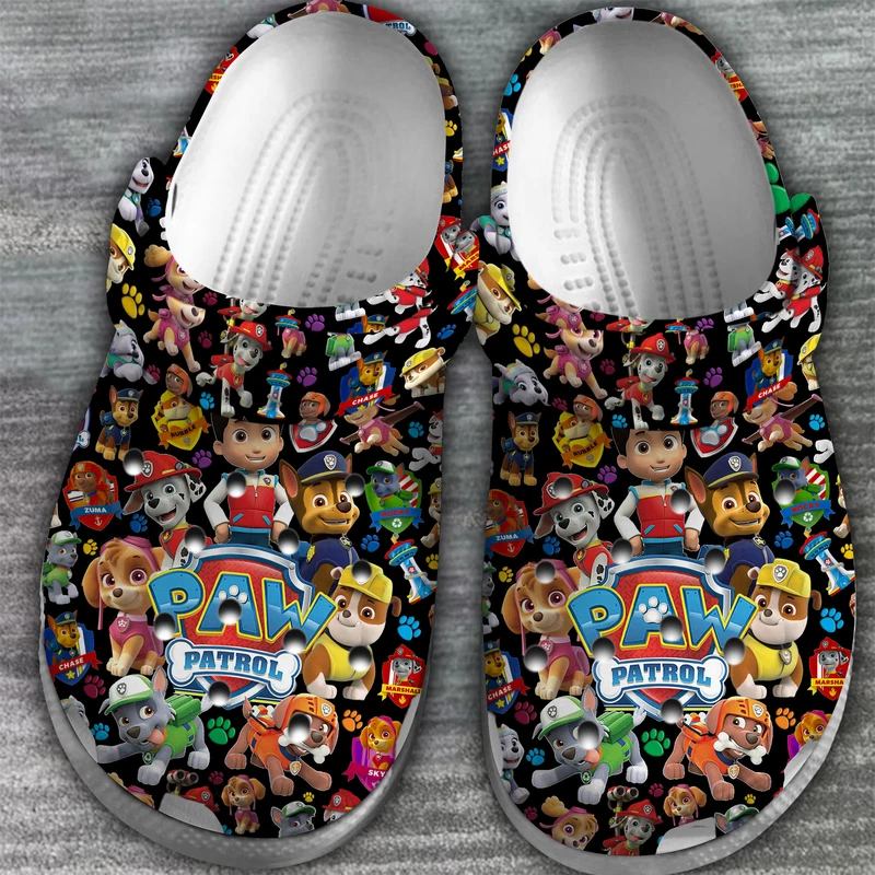 Paw Patrol Cartoon Slippers Clogsband Clogs For Adults Lovers