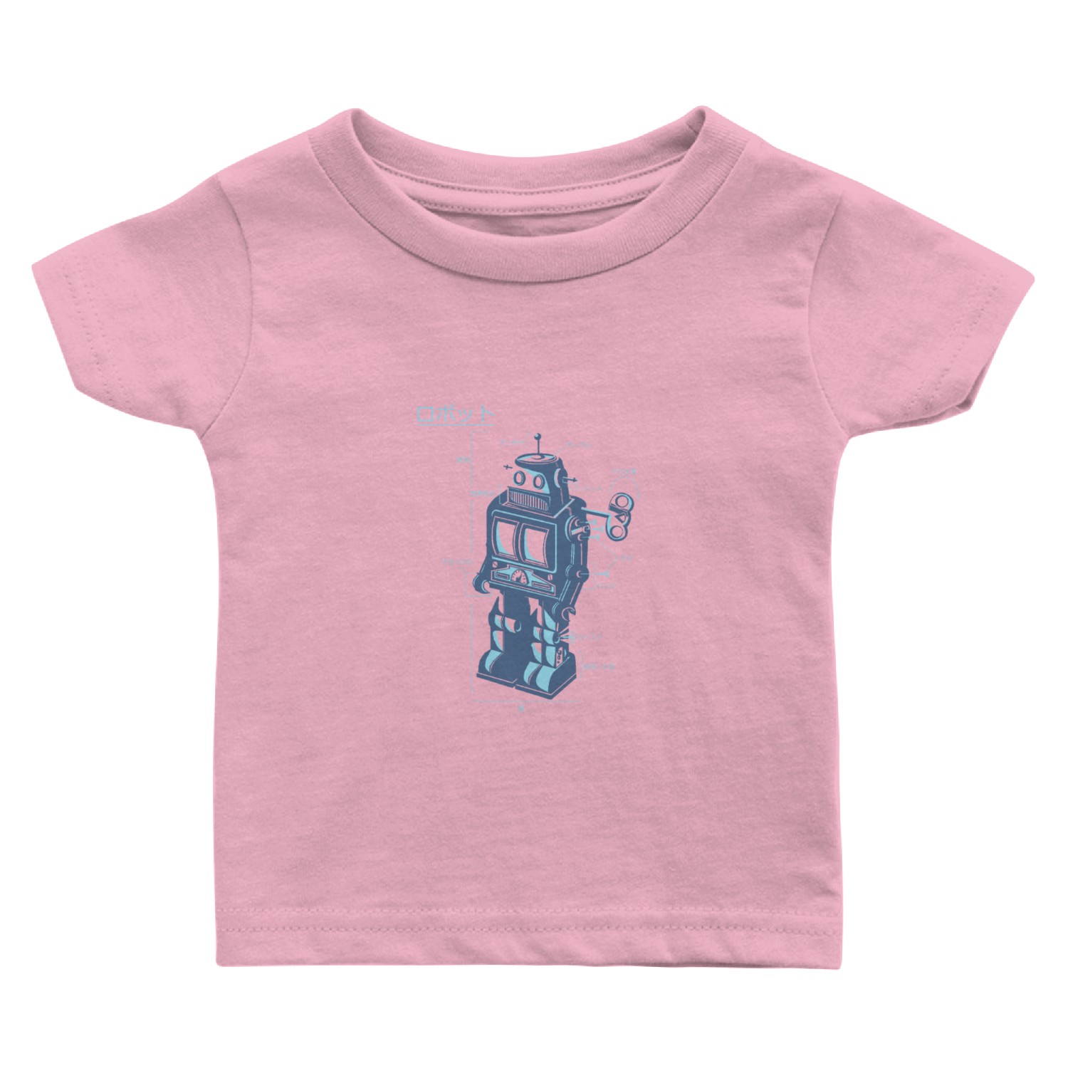 robot_trans Baby T Shirts