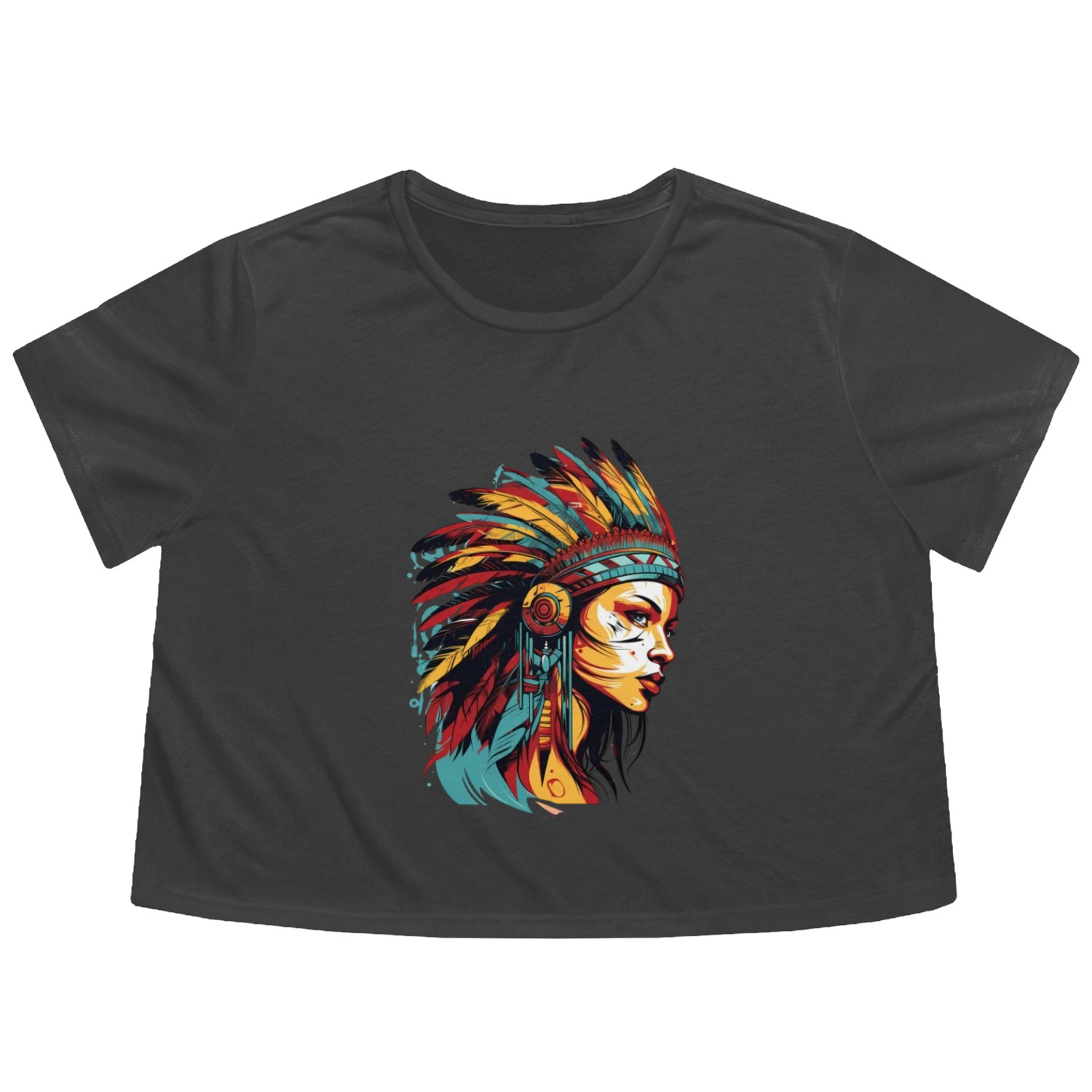 Daughter of Nature Flowy Cropped Tees