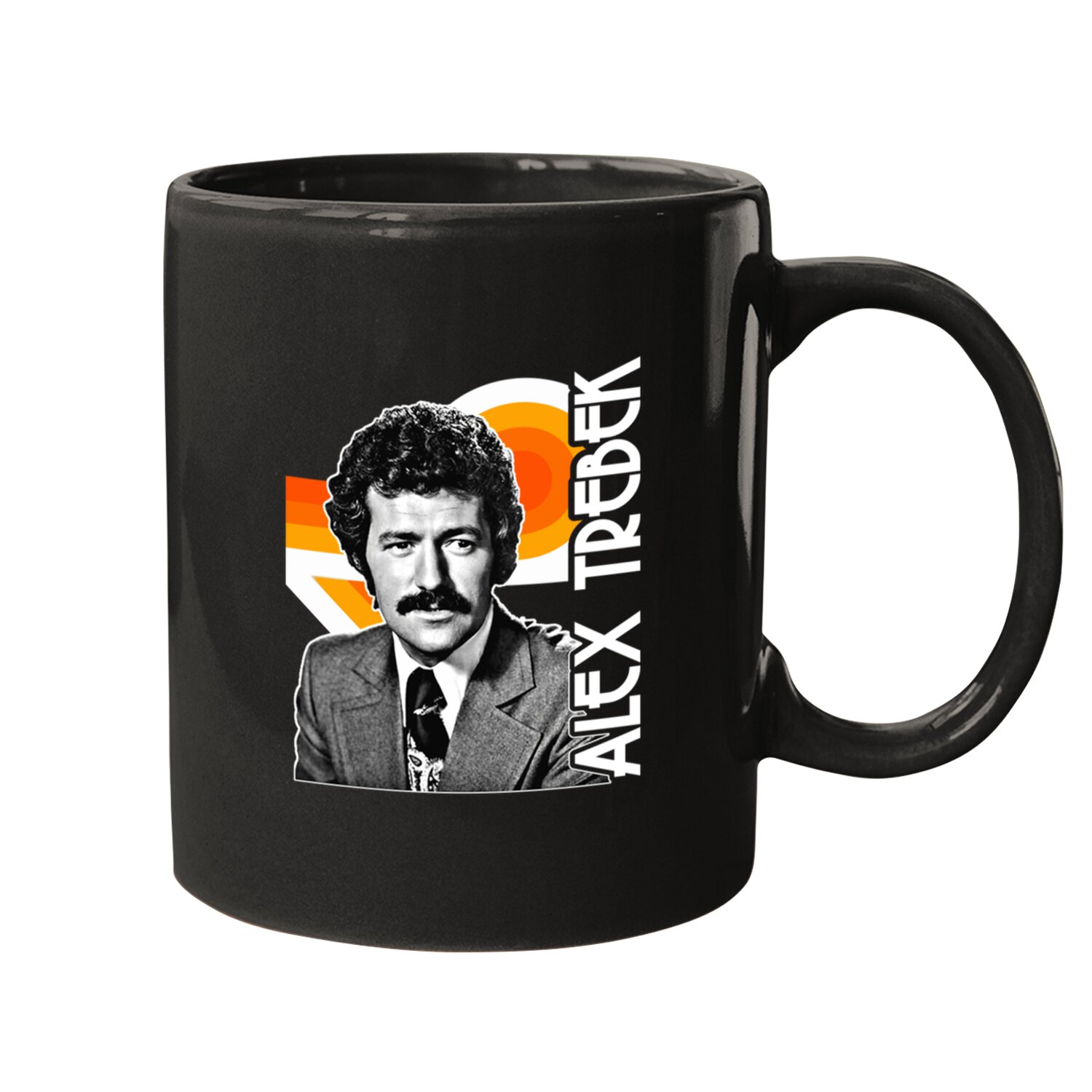 Alex Trebek - This is Jeopardy! - Retro Tribute - Alex Trebek - Mugs