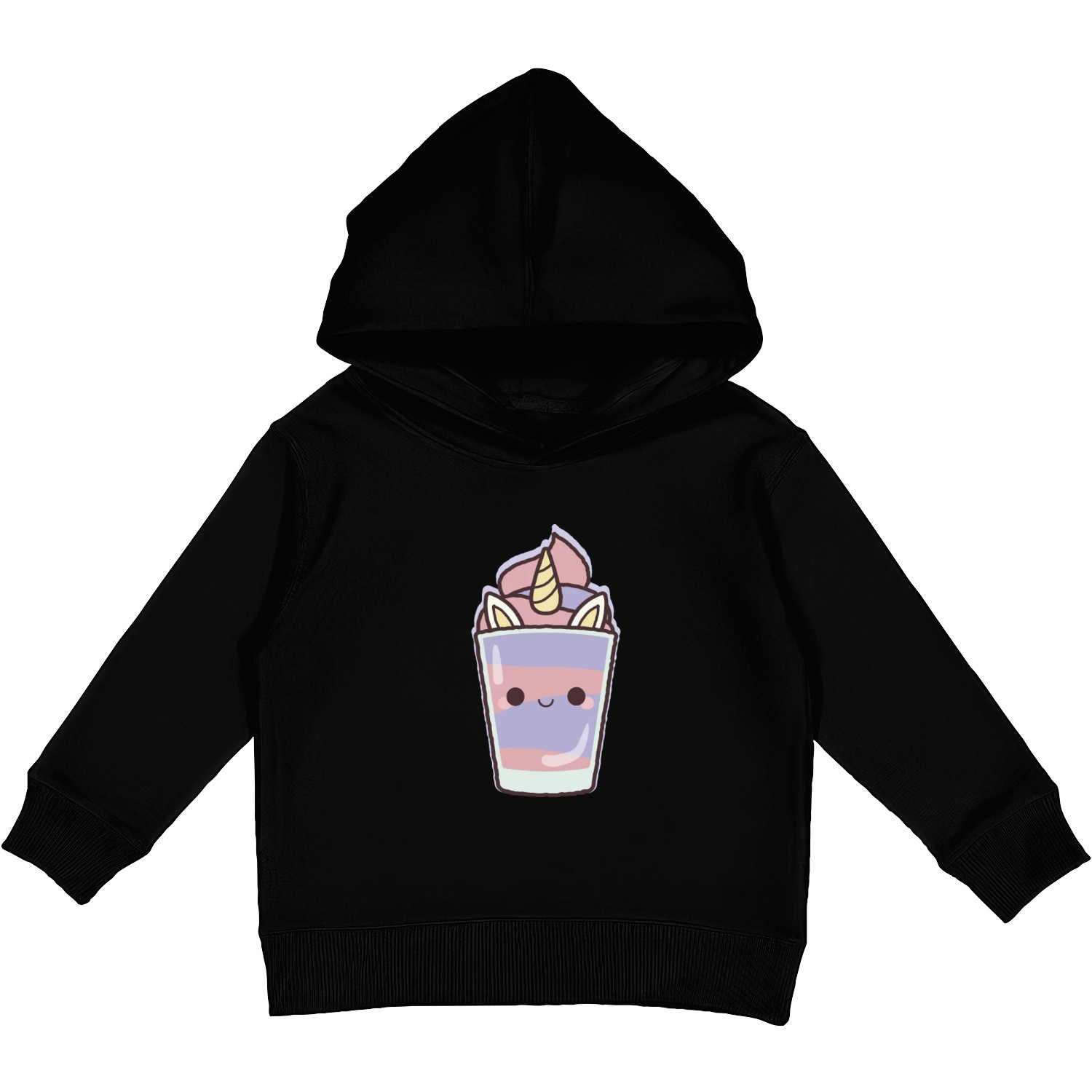 Unicorn frappe Kids Pullover Hoodies
