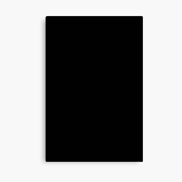 Vanta Black (The Blackest Black) Canvas