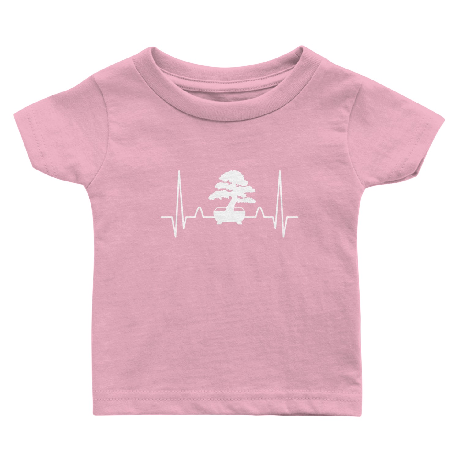 Bonsai Tree Lover Heartbeat Japanese Planting Art Baby T Shirts