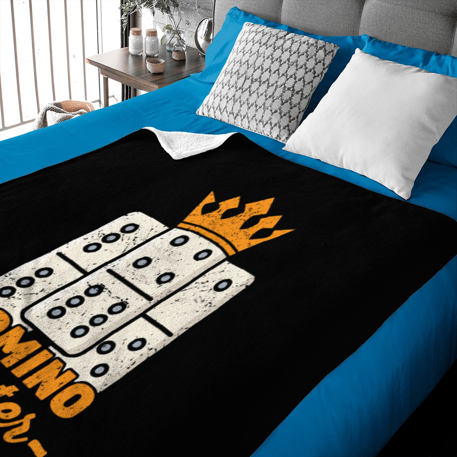 Dominoes - Domino Master - Tournament Player - Baby Blankets