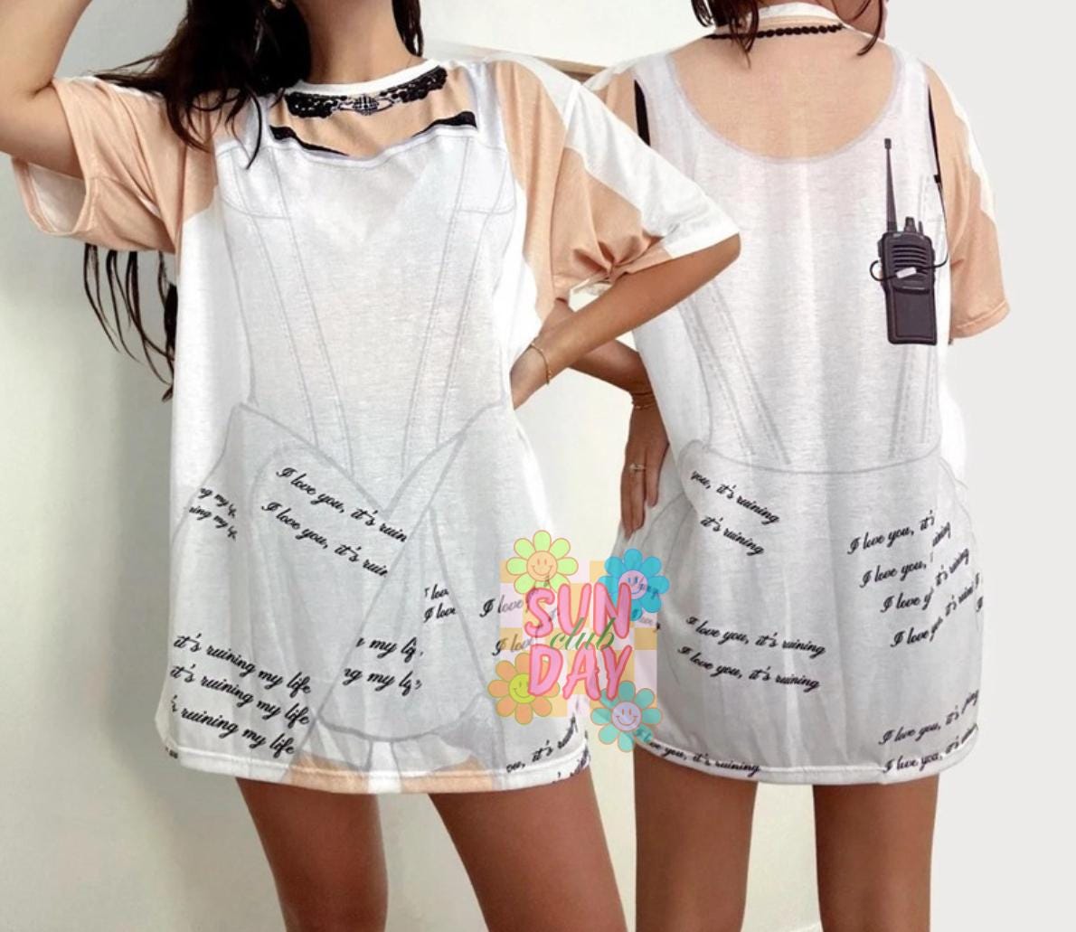 Tortured Poets Eras Dress T-shirt Dress, Halloween Outfit, Christmas Gift