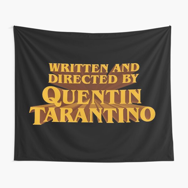 Written and Directed by Quentin Tarantino Candywrap 3D II Tapestry