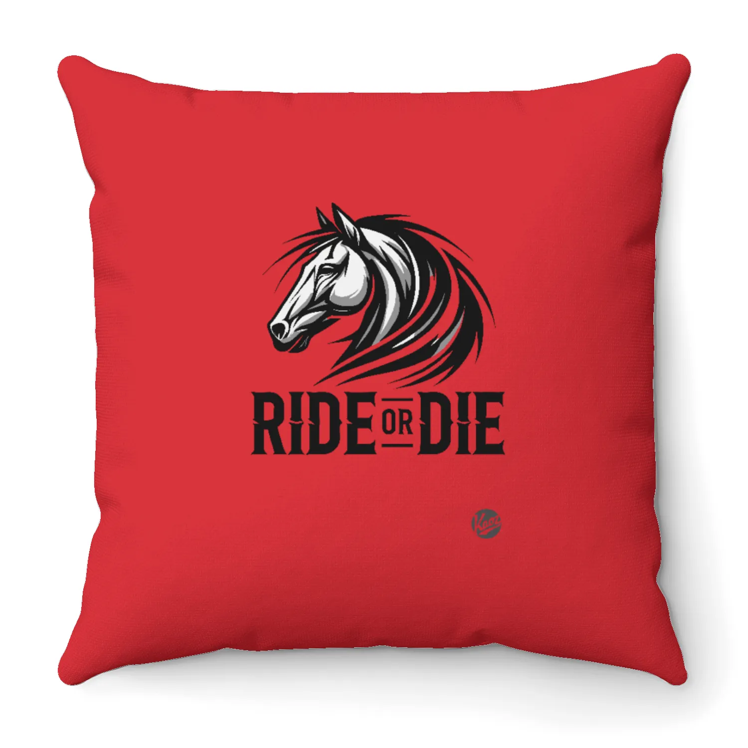 Ride or Die – Equestrian Spirit Throw Pillows