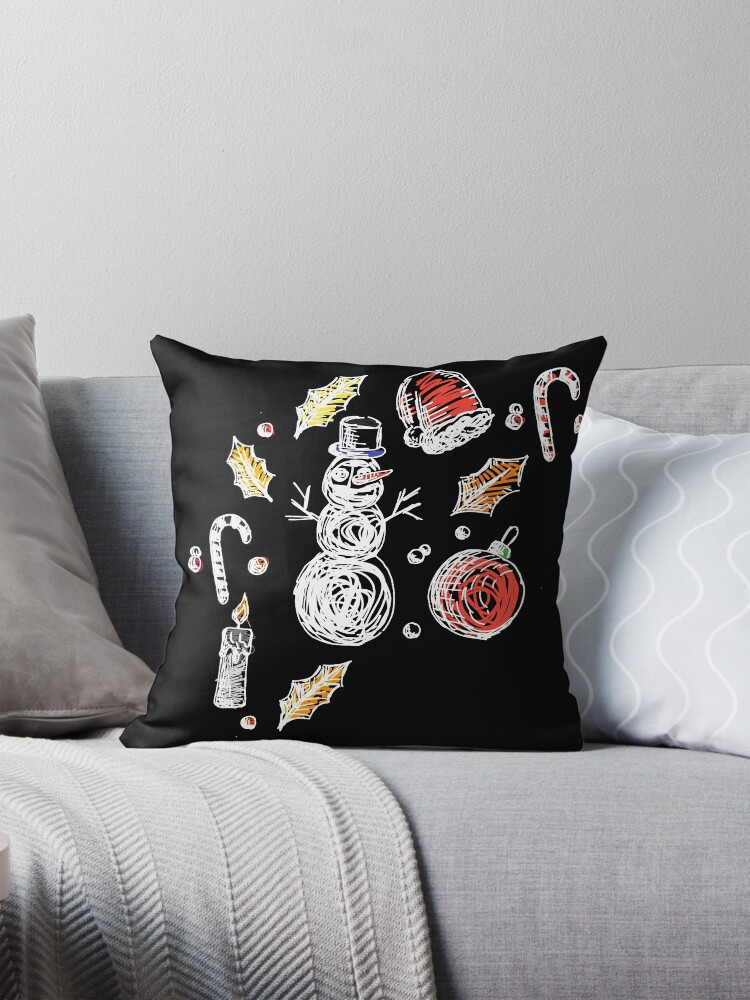 Chrismas in the night, gift for mom Pillow