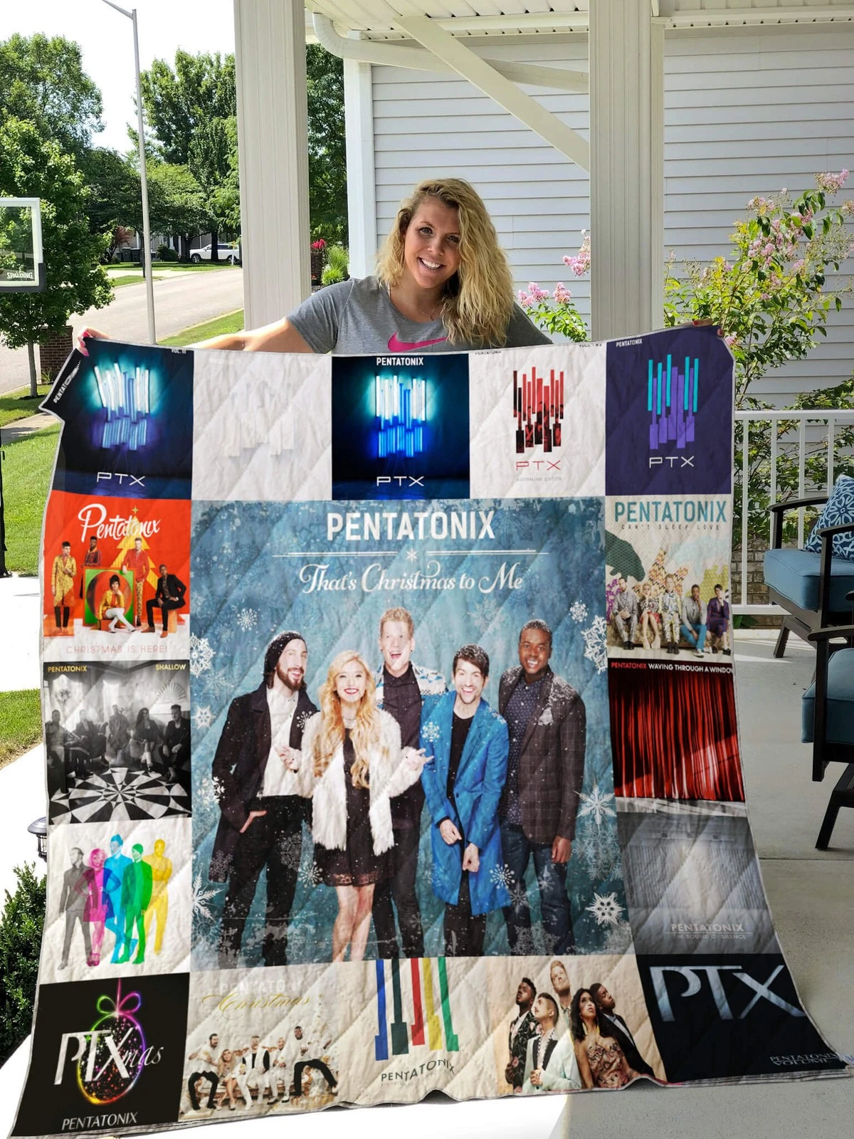 Pentatonix Ban Quilt Blanket Christmas Gift for Fan
