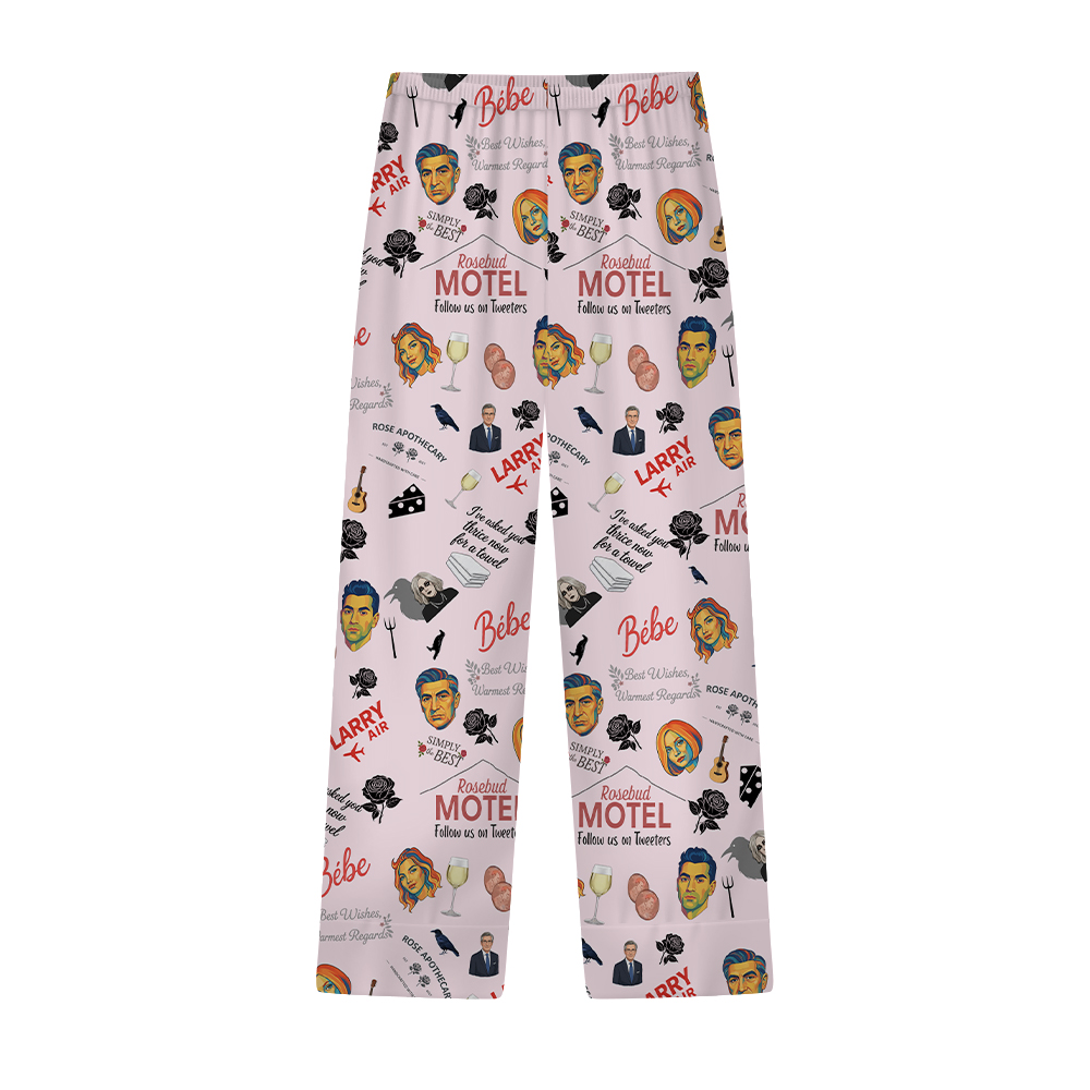 Schitt's Creek Women's Collage Pattern Pajama Pants