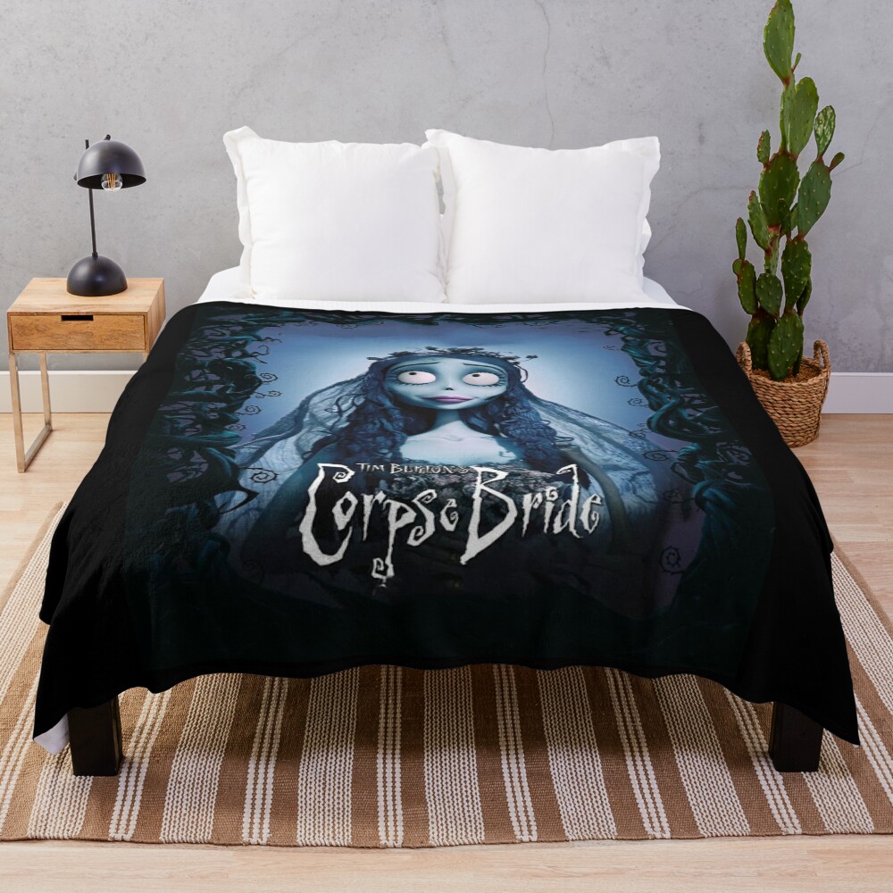Art - Corpse Bride Throw Blanket