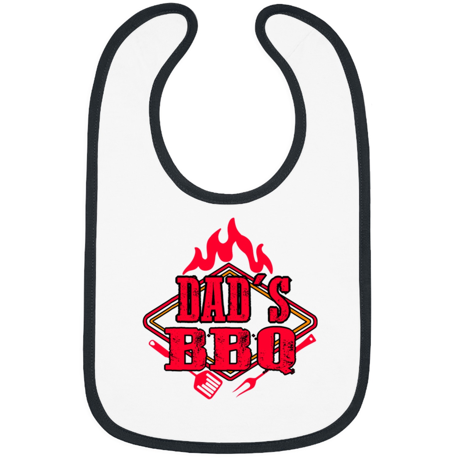Dads BBQ Sausages Pig Barbecue BBQ Bibs