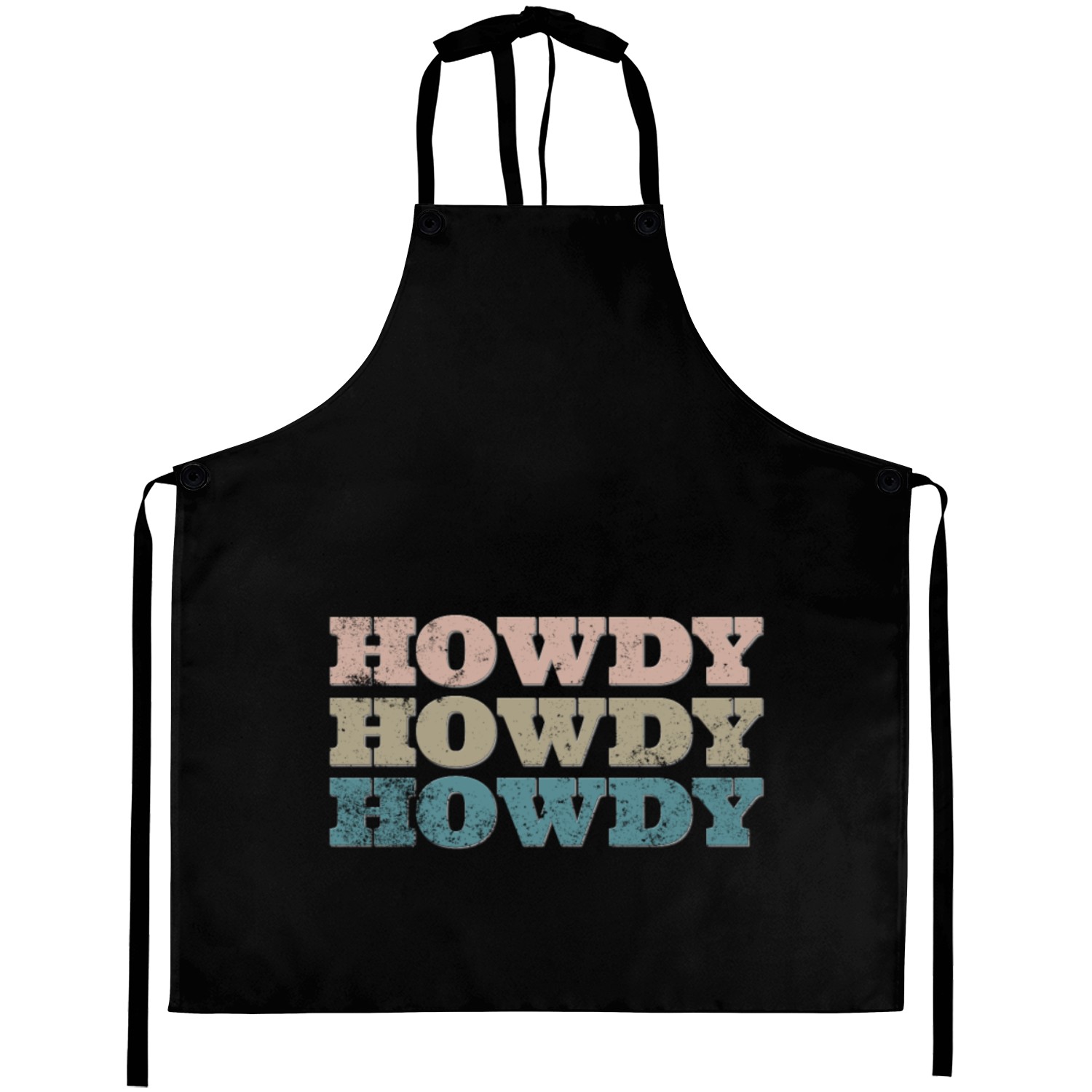 Howdy Western Cowboy Rodeo Country Southern Howdy Aprons