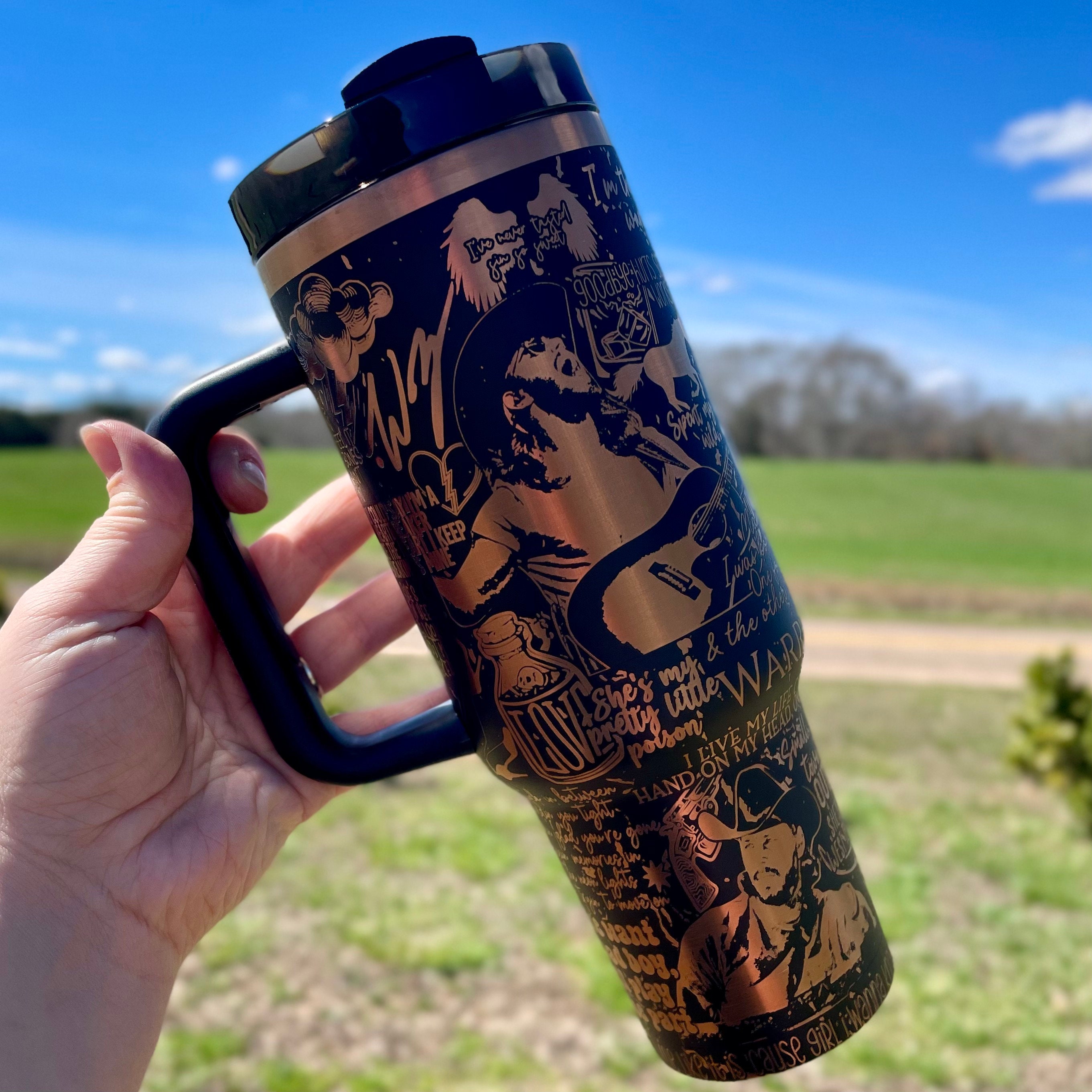 Warren Zeider s Engraved 40 oz Stainless Steel Tumbler
