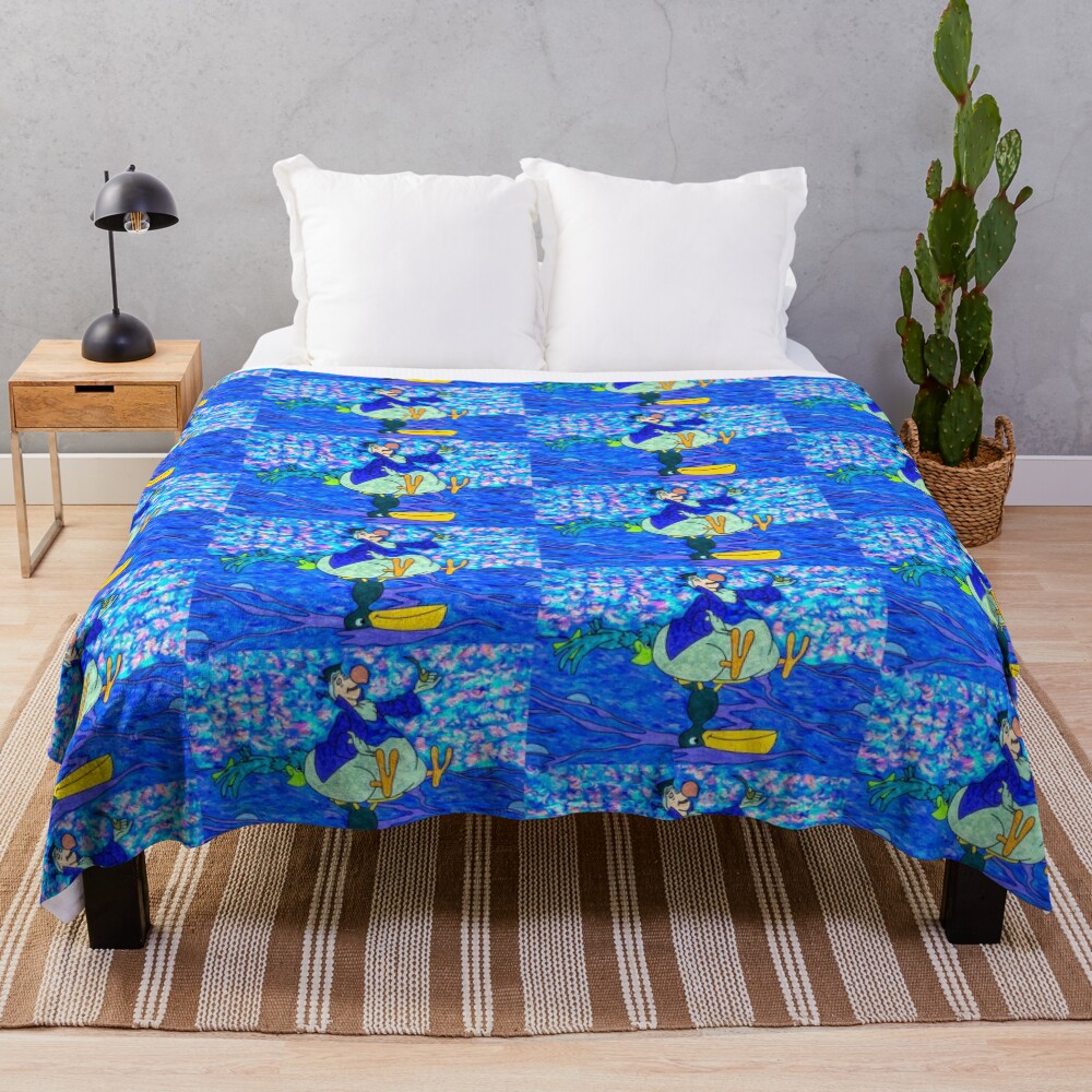 Dodo Bird Throw Blanket