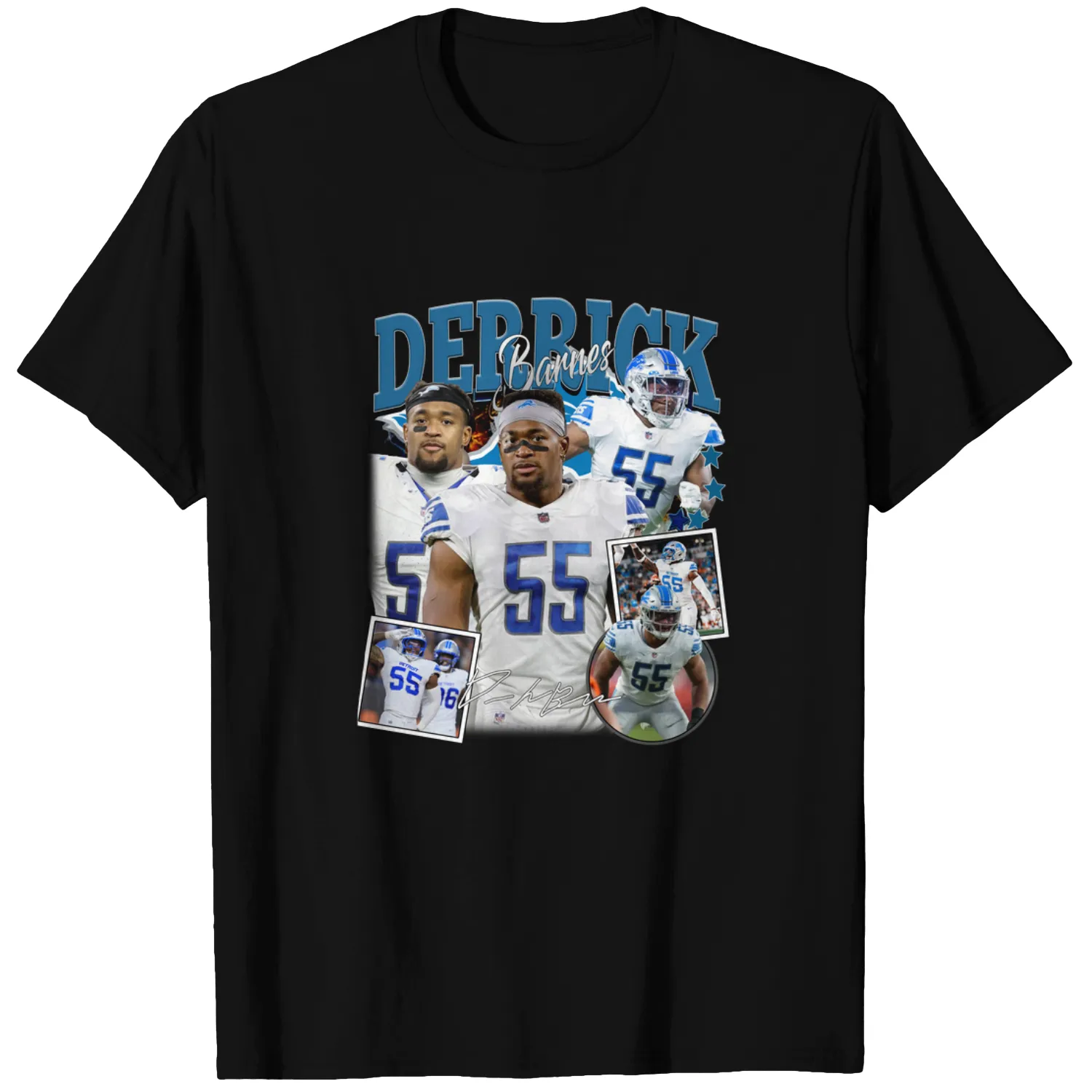 Vintage 90s Graphic Style Derrick Barnes T-Shirt, Derrick Barnes shirt, Retro American Football Bootleg Gift