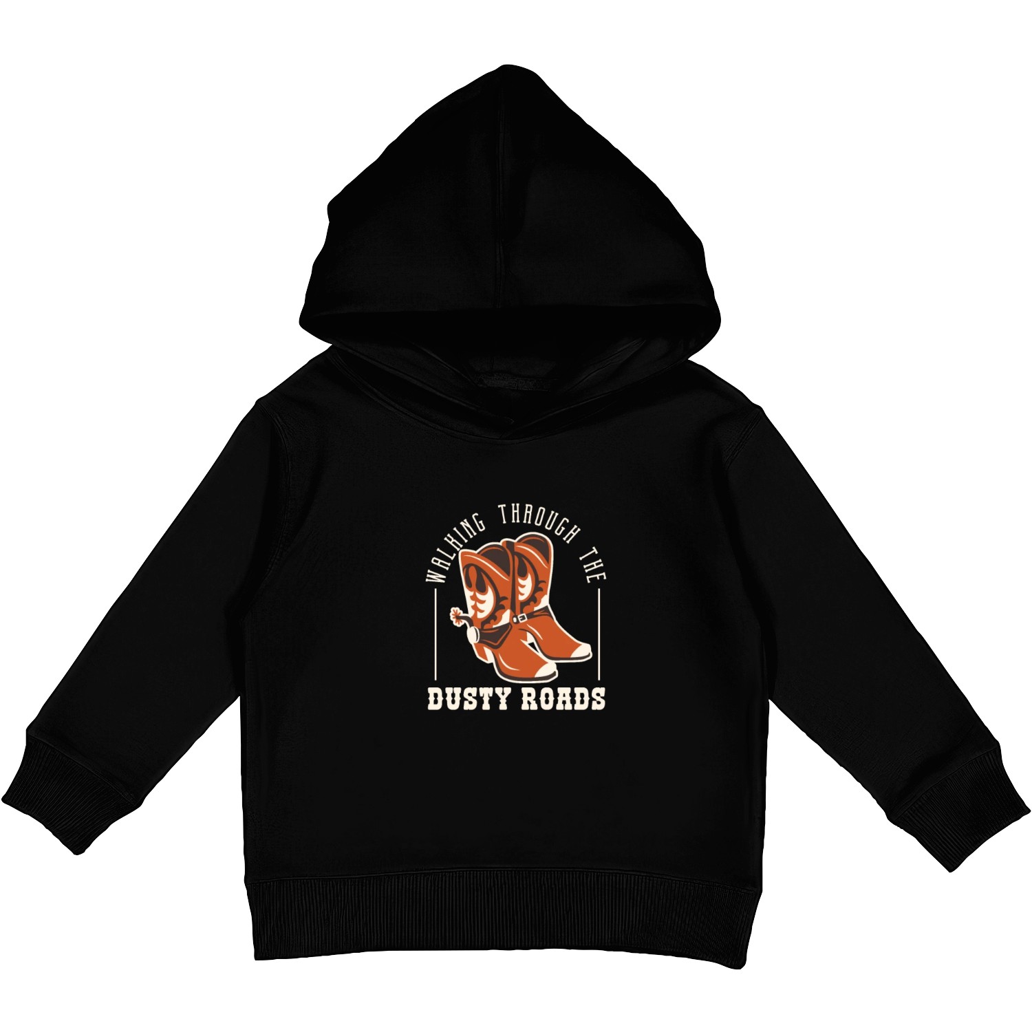 Cowboy Barn Bull Rider Rodeo Country Western Movie Kids Pullover Hoodies