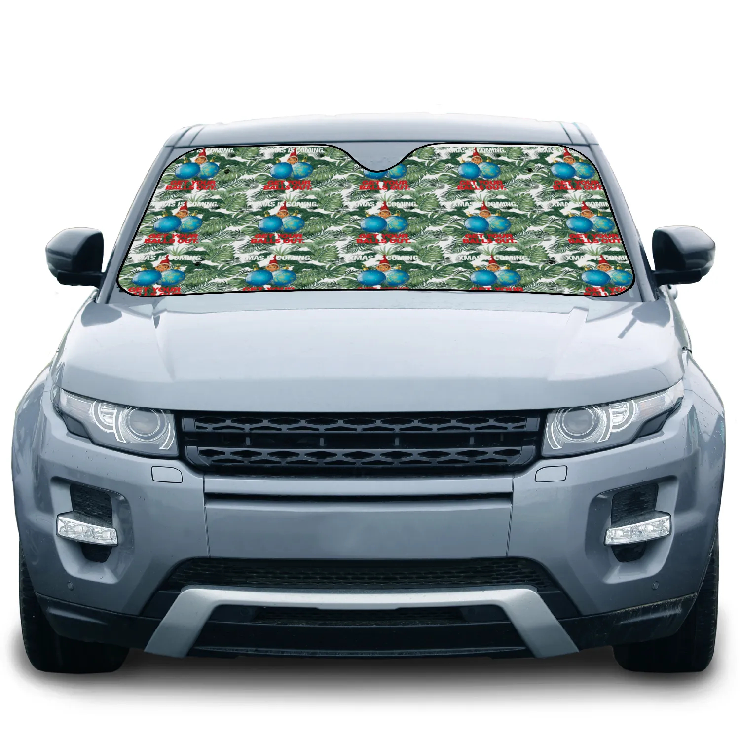 Christmas Balls Car Sun Shades