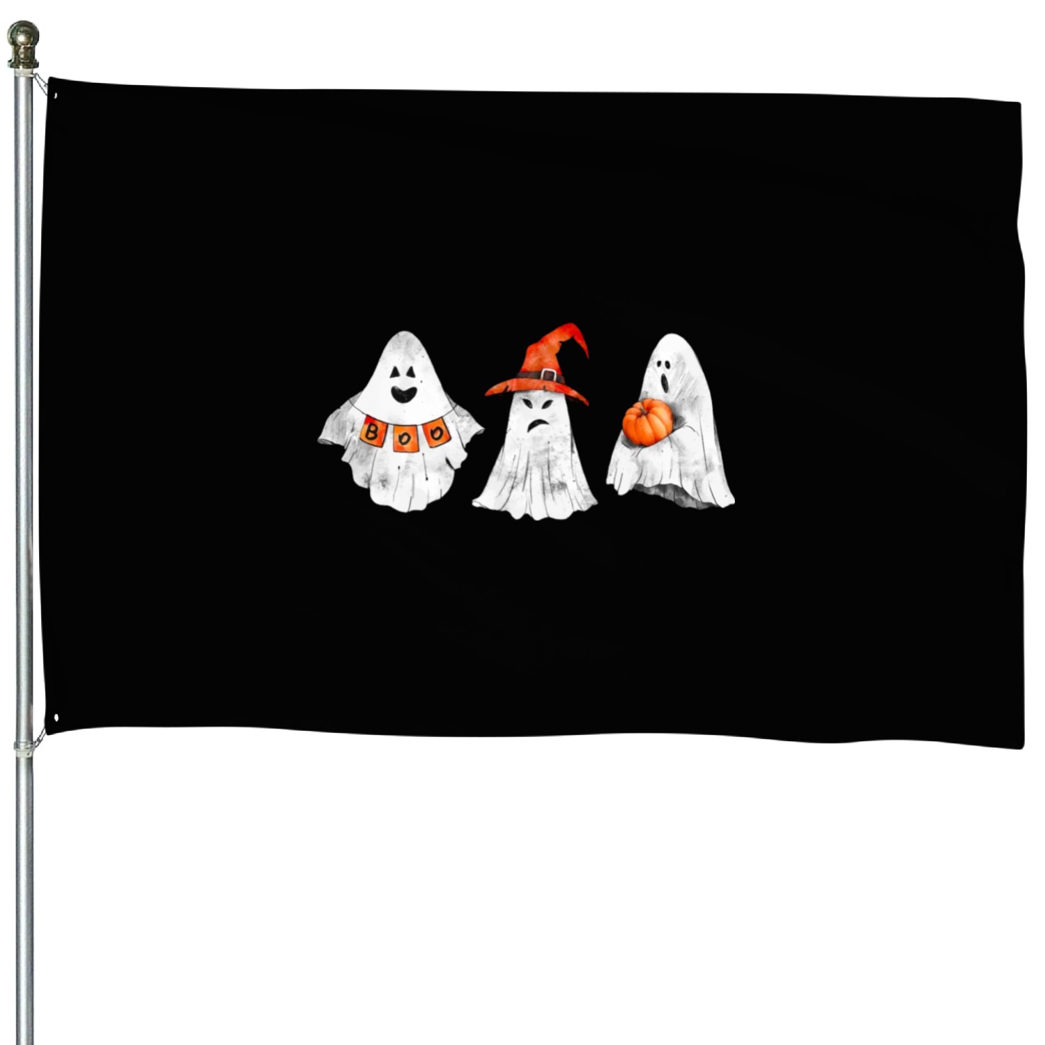 Halloween World House Flags