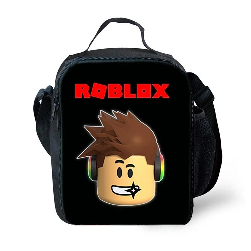 Roblox Kids Lunch Bag, School Picnic Bag