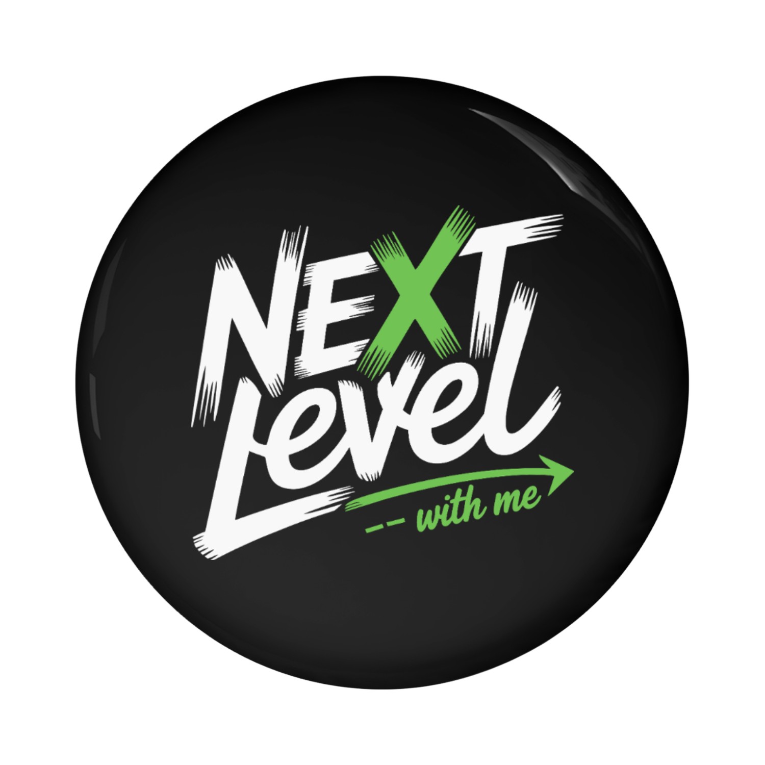 Next Level With Me Pin Buttons