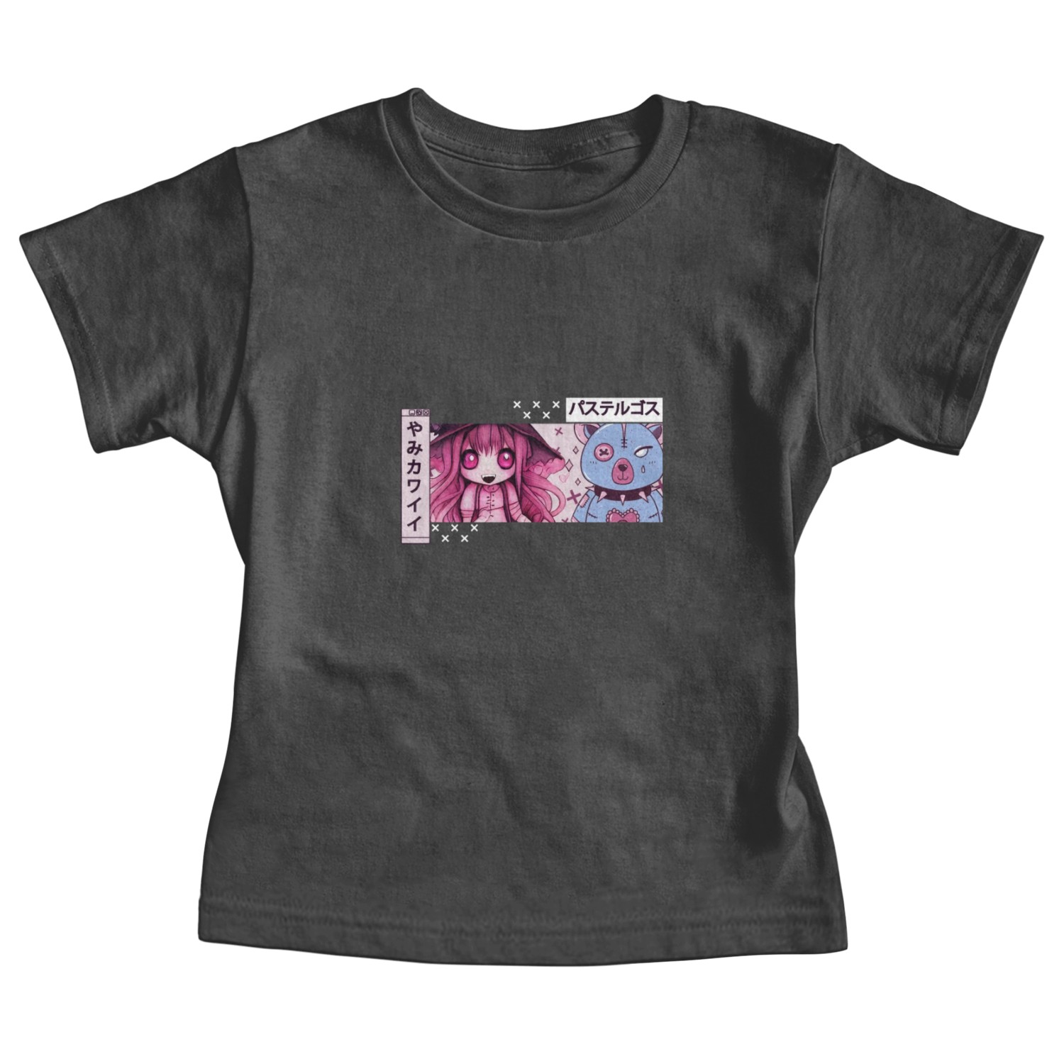 Yami Kawaii Witch Chibi Anime Japanese Aesthetic Baby Tees