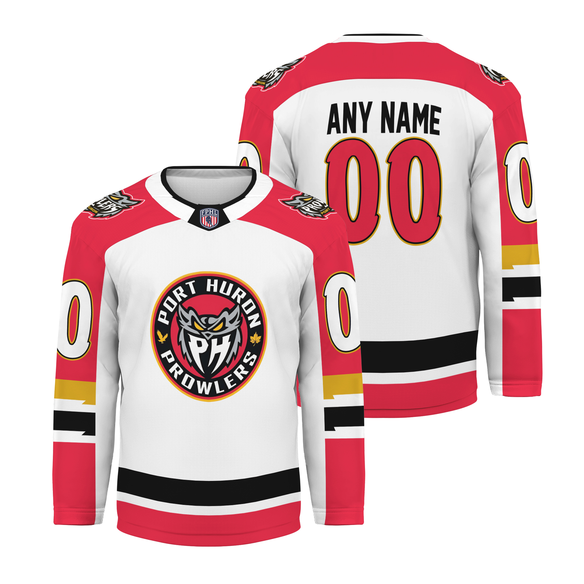 Personalized Port Huron Prowlers 2026 Men's Hockey Jersey