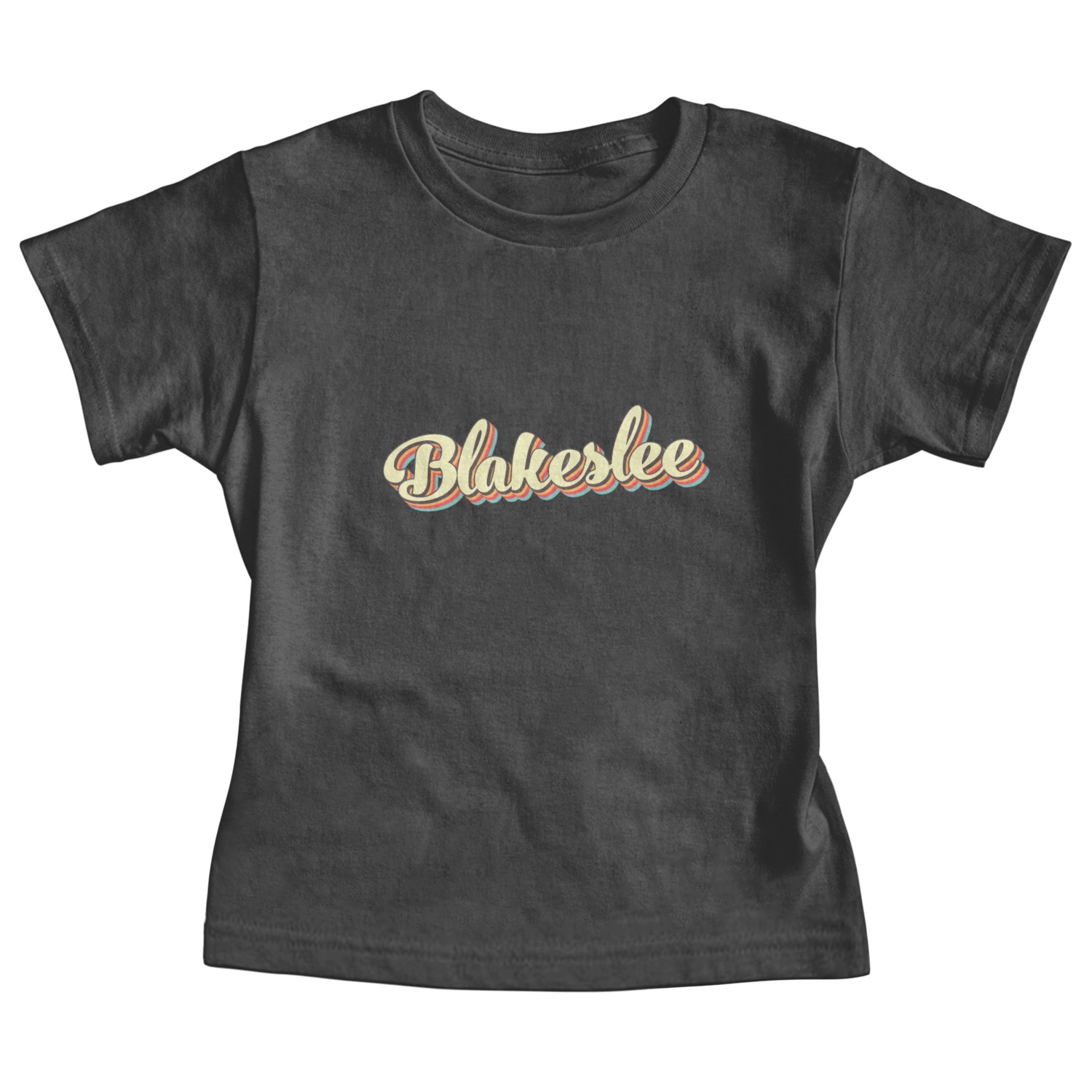 Blakeslee Baseball Font Baby Tees