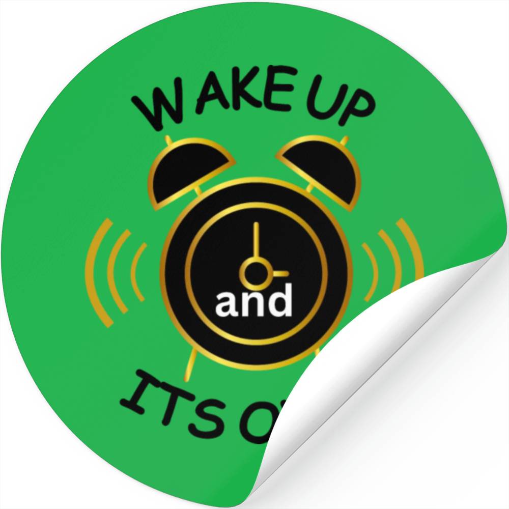 Wake up it's over Stickers